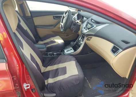 2011 Hyundai Elantra Gls (Ulsan Plant) z USA, uszkodzony, nr VIN KMHDH4AE0BU142495